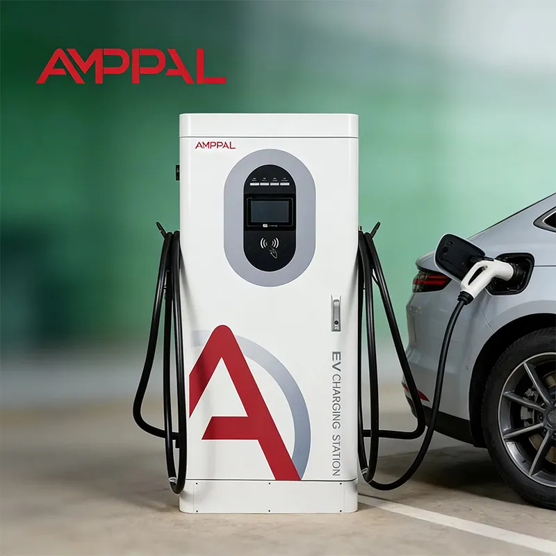 हायवे चार्जिंगसाठी 120kW हाय-पॉवर इंटिग्रेटेड DC EV फास्ट चार्जर