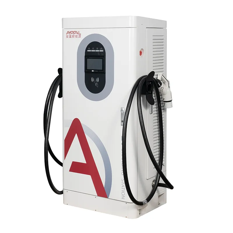 फ्लीट डेपोसाठी 160kW हाय-पॉवर DC EV फास्ट चार्जिंग स्टेशन