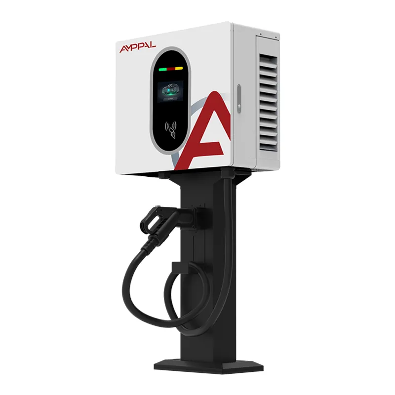 व्यावसायिक पार्किंगसाठी 20kW वॉल-माउंट केलेले DC फास्ट EV चार्जिंग स्टेशन
