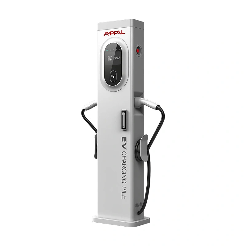निवासी आणि व्यावसायिक मालमत्तांसाठी 22kW स्लिम टॉवर AC EV चार्जर