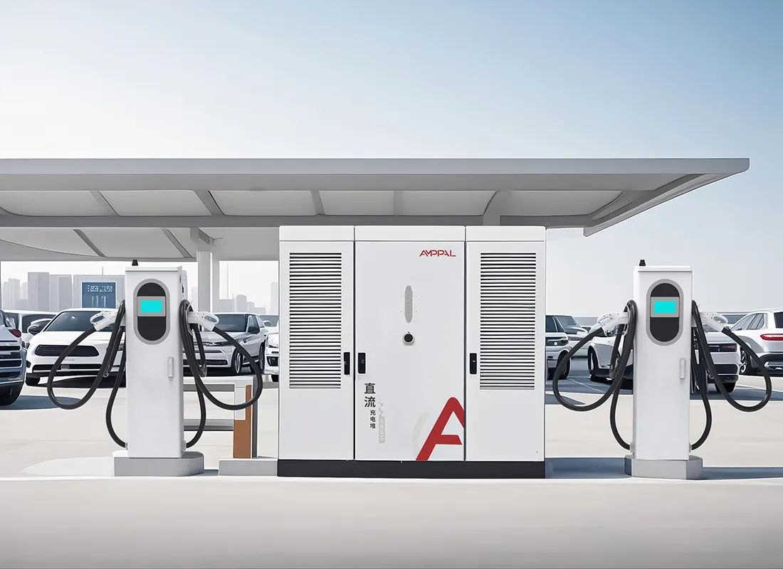 960kW Split-Type DC Ultra-Fast Charging Station for Megawatt Fleet Charging